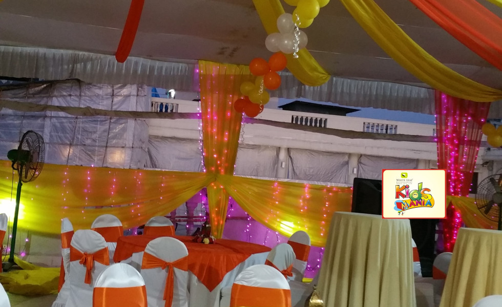 Orange & Yellow Birthday Party theme