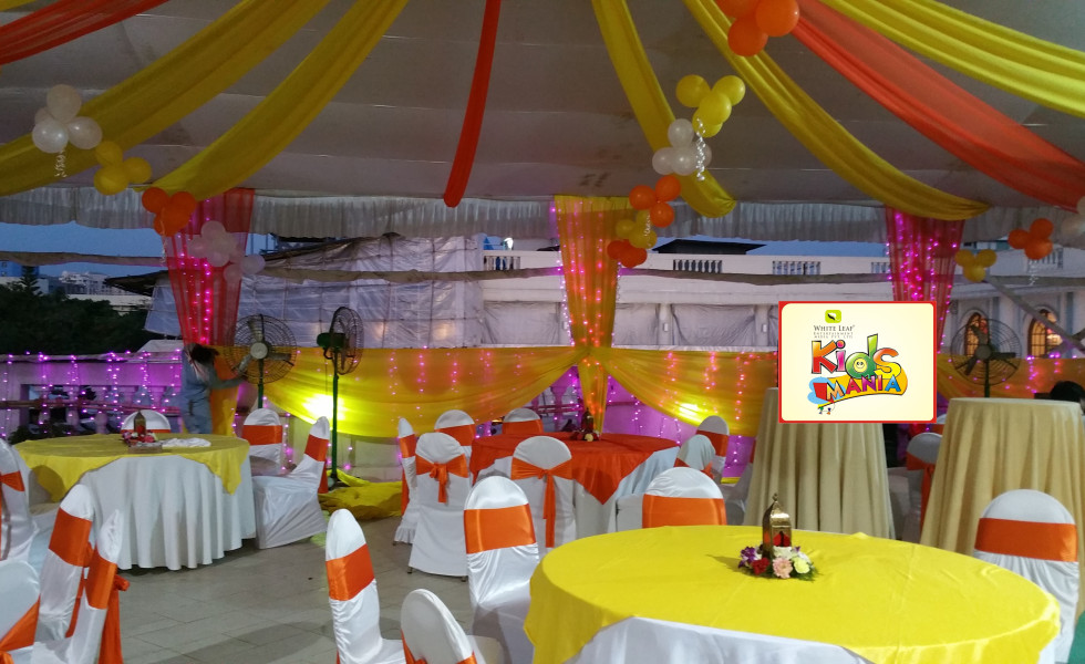 Orange & Yellow Birthday Party theme